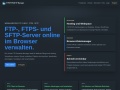 Vorschau auf FTP, FTPS und SFTP online verwalten · FTP/FTPS/SFTP Manager
