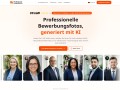Vorschau auf ProfessionalHeadshot.io – Profilfotos für LinkedIn, Xing & Lebenslauf per KI