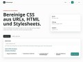 Vorschau auf Ungenutztes CSS online entfernen | CSS bereinigen